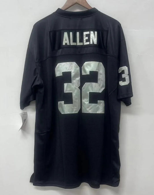 Marcus Allen Oakland Raiders NFL Mitchell & Ness Jersey black product image 1, provided for visual reference and product