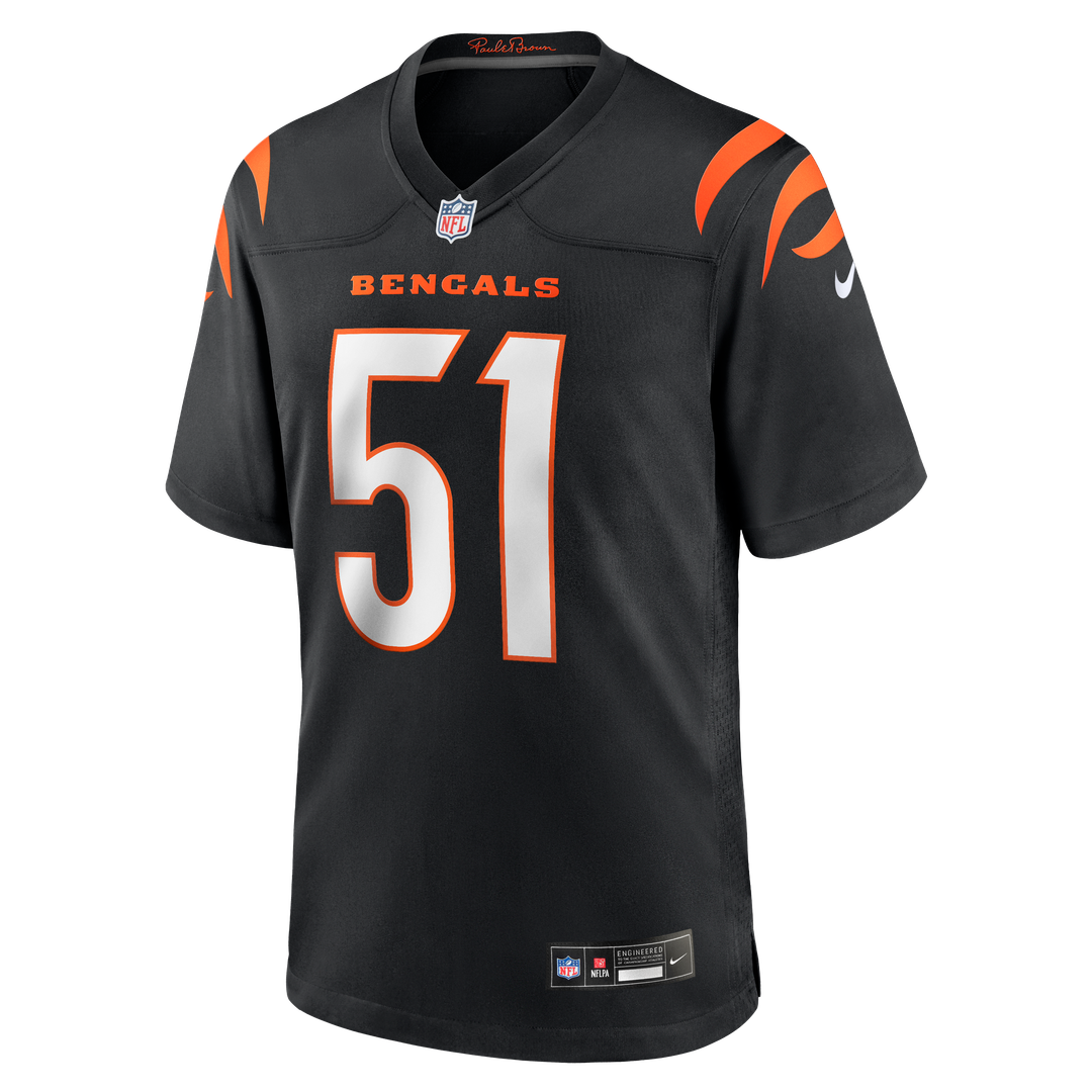 Men's Cincinnati Bengals Isaiah Foskey Nike Black Team Game product image 2