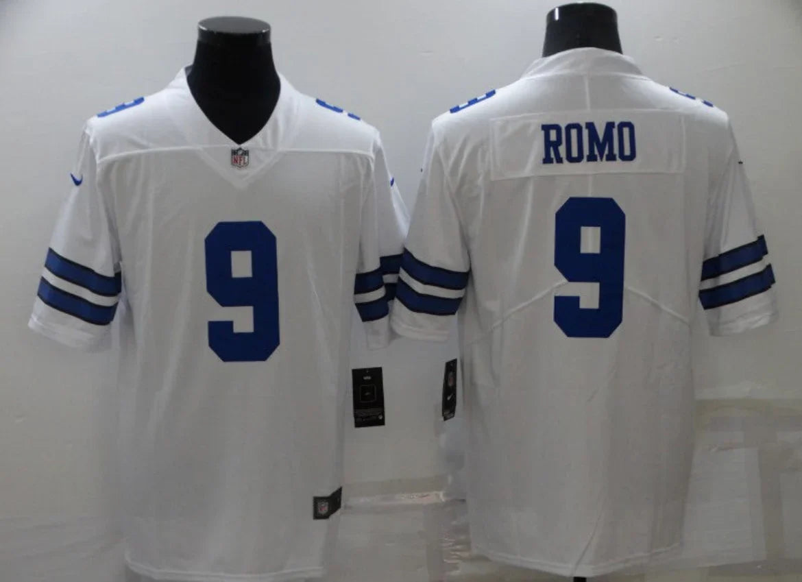 Tony Romo Dallas Cowboys Jersey white Nike product image 1, provided for visual reference and product detail review