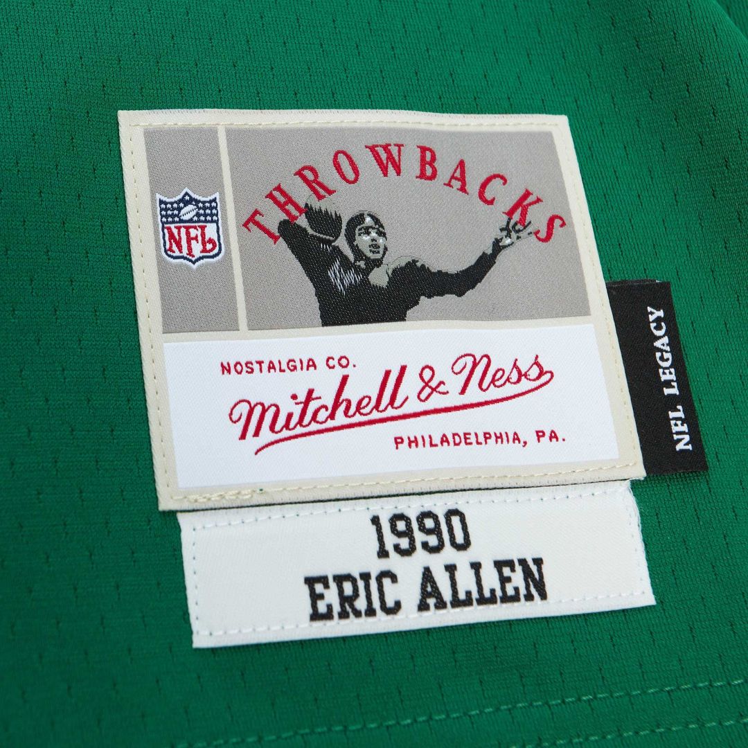 Men's Philadelphia Eagles Eric Allen Mitchell & Ness Kelly product image 5