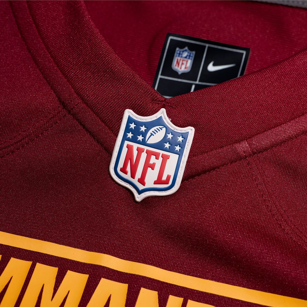 Men's Washington Commanders Deatrich Wise Jr. Nike Burgundy product image 4