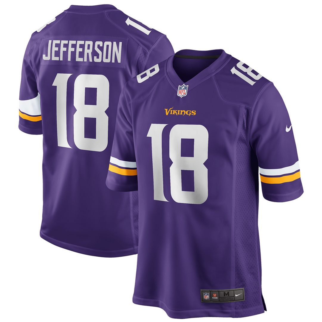 Men's Minnesota Vikings Justin Jefferson Nike Purple Player product image 14