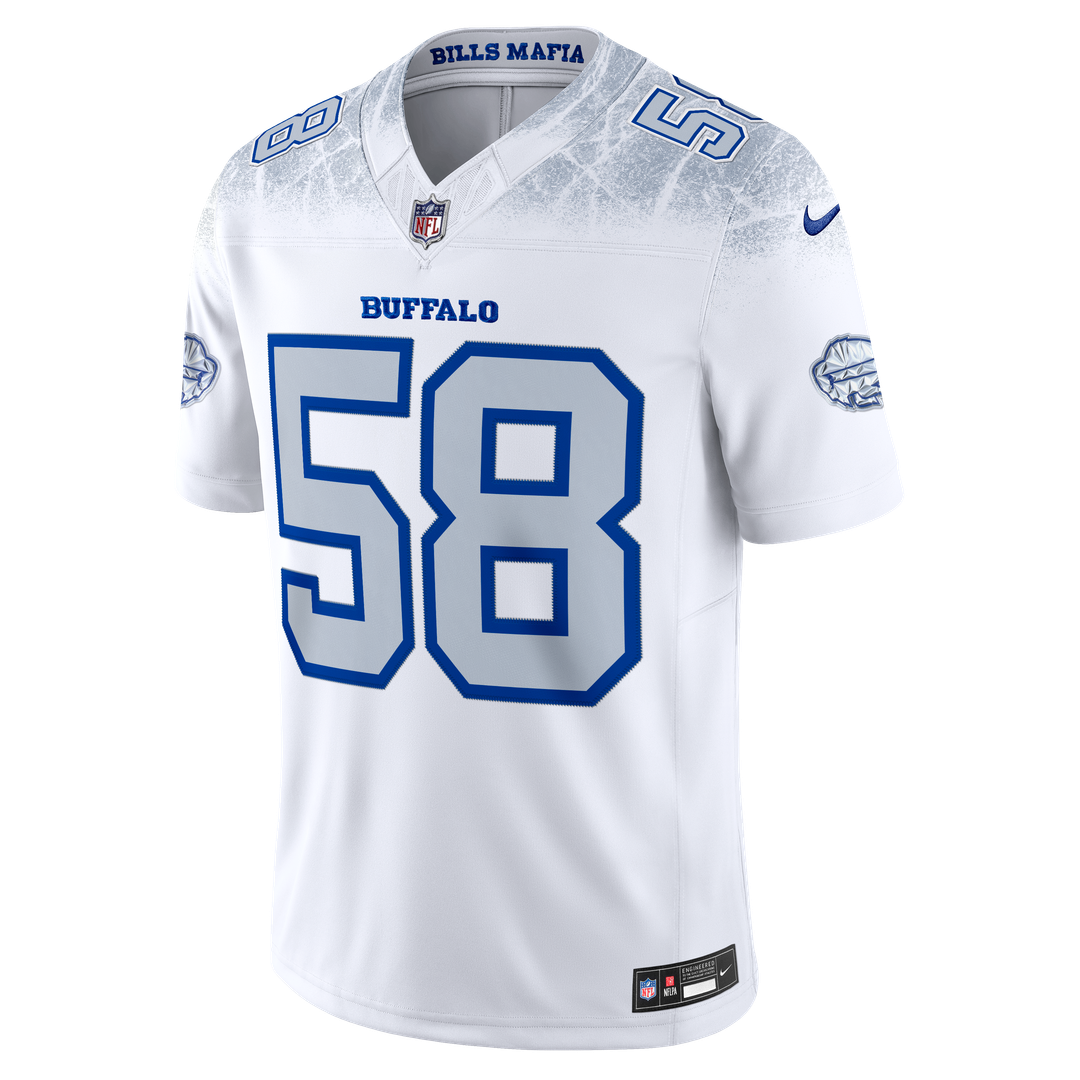 Men's Buffalo Bills Matt Milano Nike White Rivalries product image 2