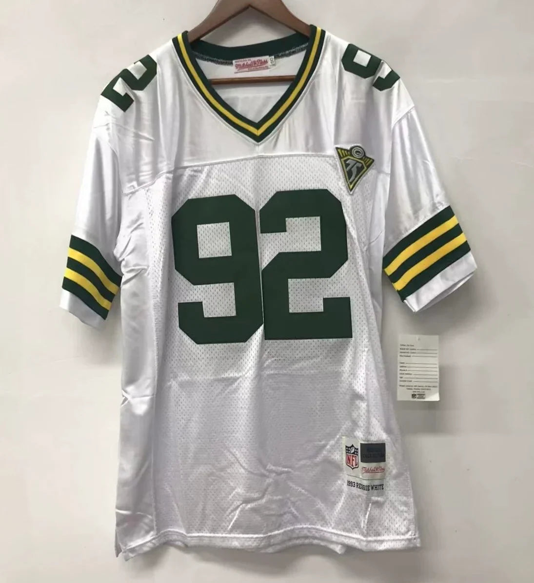Reggie White Green Bay Packers Jersey Mitchell & Ness product image 3, provided for visual reference and product detail