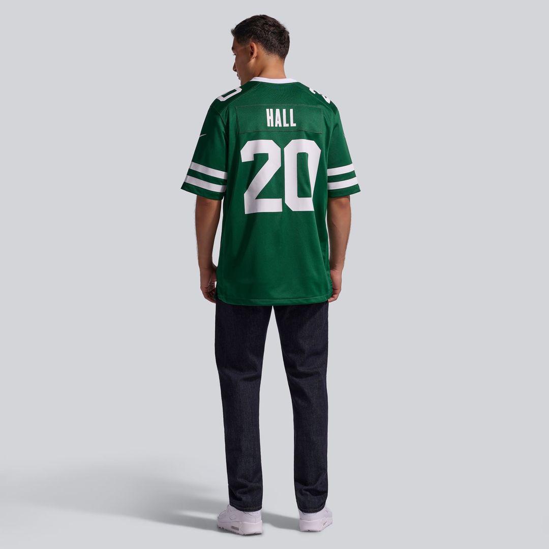 Men's New York Jets Breece Hall Nike Legacy Green Game product image 5
