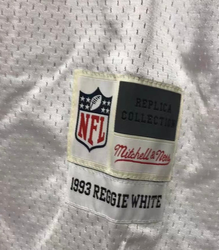 Reggie White Green Bay Packers Jersey Mitchell & Ness product image 4, provided for visual reference and product detail
