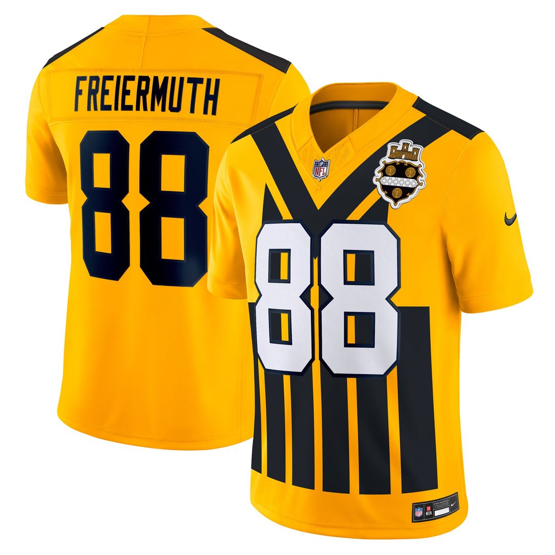 Men's Pittsburgh Steelers Pat Freiermuth Nike Gold product image 1