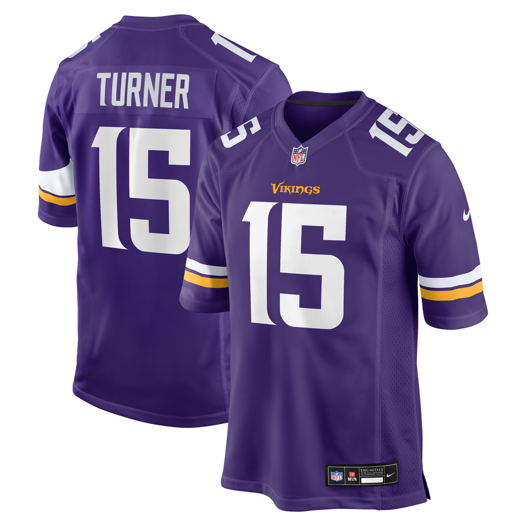 Men's Minnesota Vikings Dallas Turner Nike Purple Player product image 1
