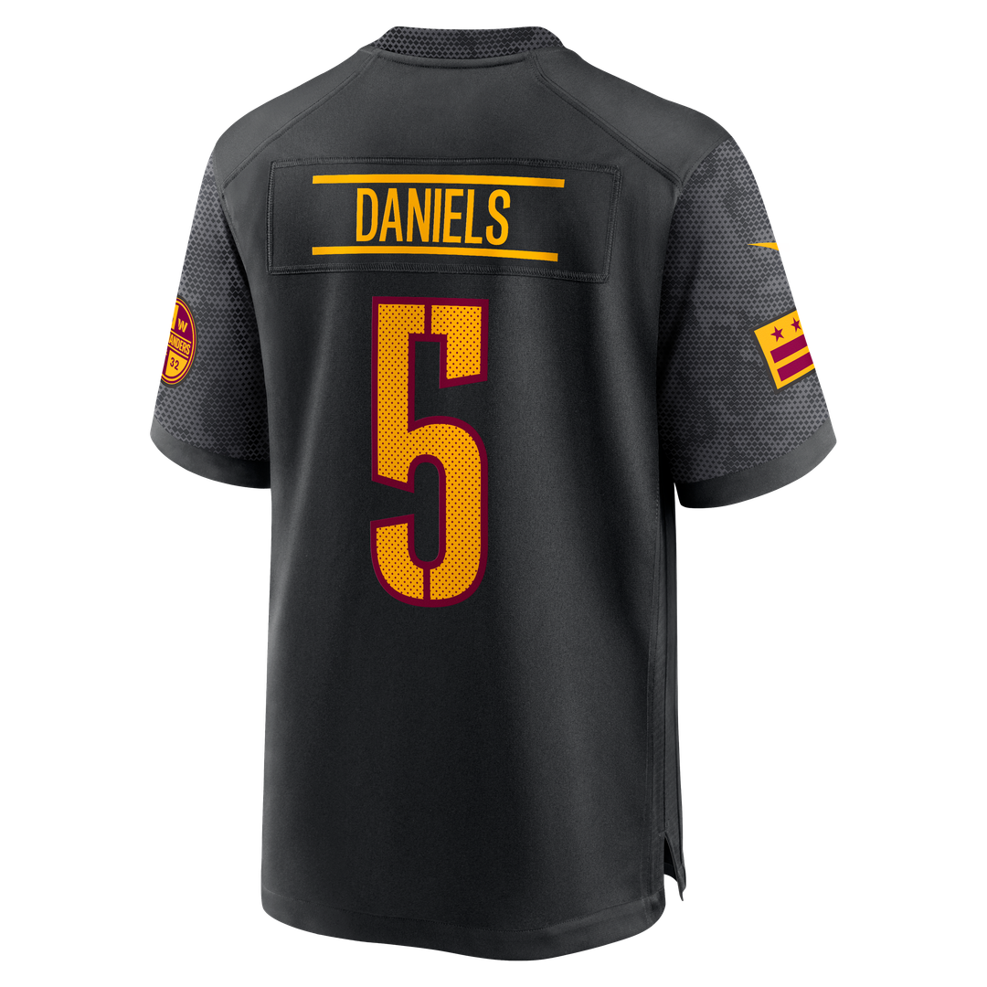 Men's Washington Commanders Jayden Daniels Nike Black product image 3