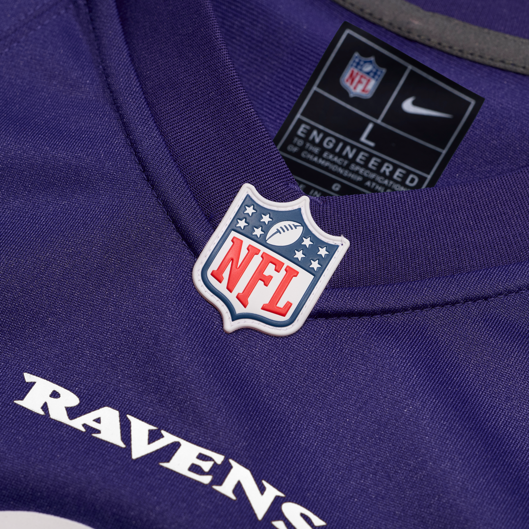Men's Baltimore Ravens Jamal Lewis Nike Purple Game Retired product image 4