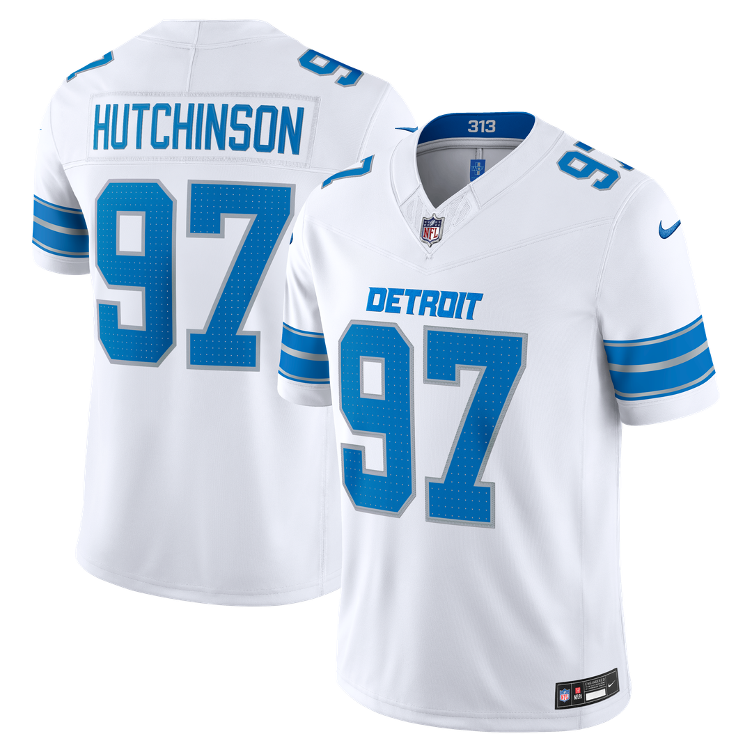 Men's Detroit Lions Aidan Hutchinson Nike White Vapor product image 1