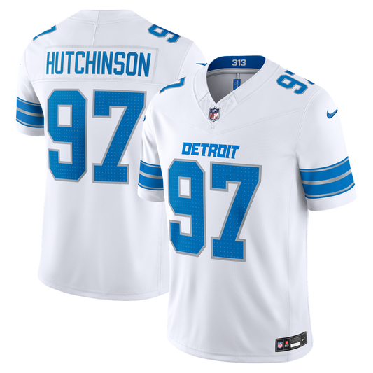 Men's Detroit Lions Aidan Hutchinson Nike White Vapor product image 1