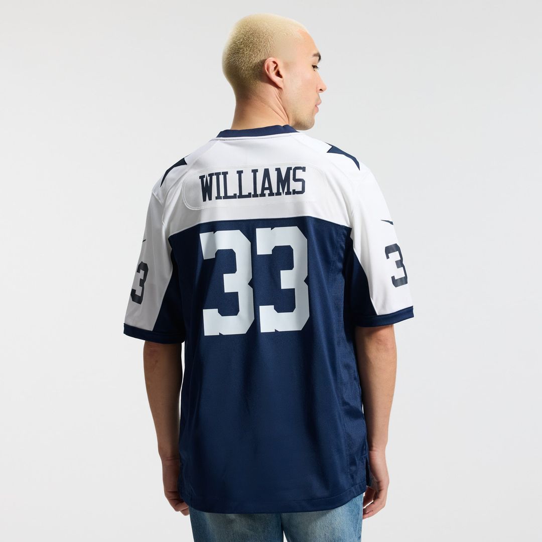 Men's Dallas Cowboys Javonte Williams Nike Navy Alternate product image 16