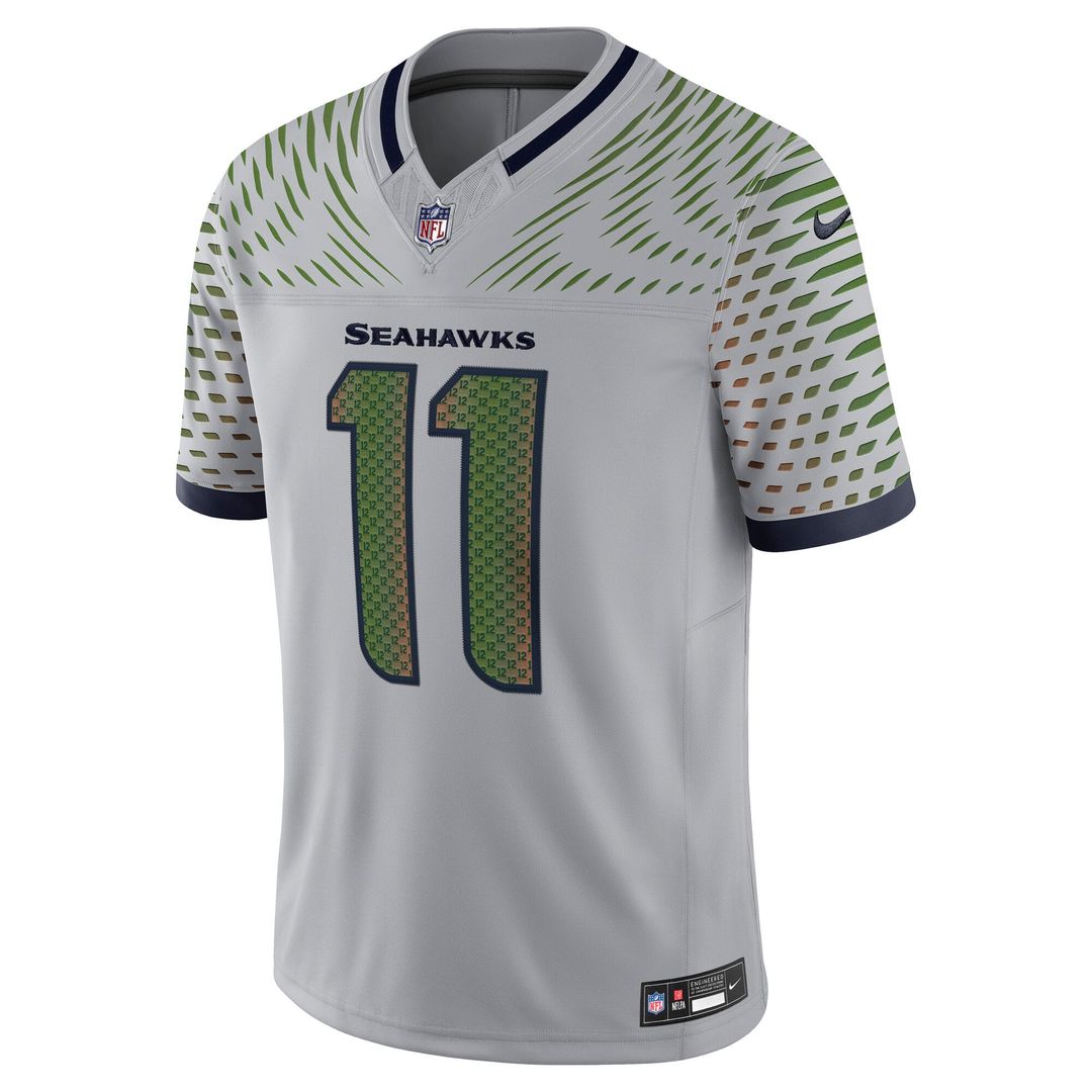 Men's Seattle Seahawks Jaxon Smith-Njigba Nike Gray product image 2