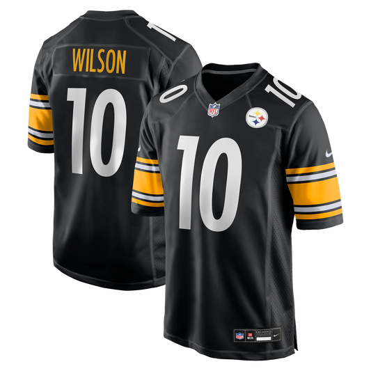 Men's Pittsburgh Steelers Roman Wilson Nike Black Game product image 1