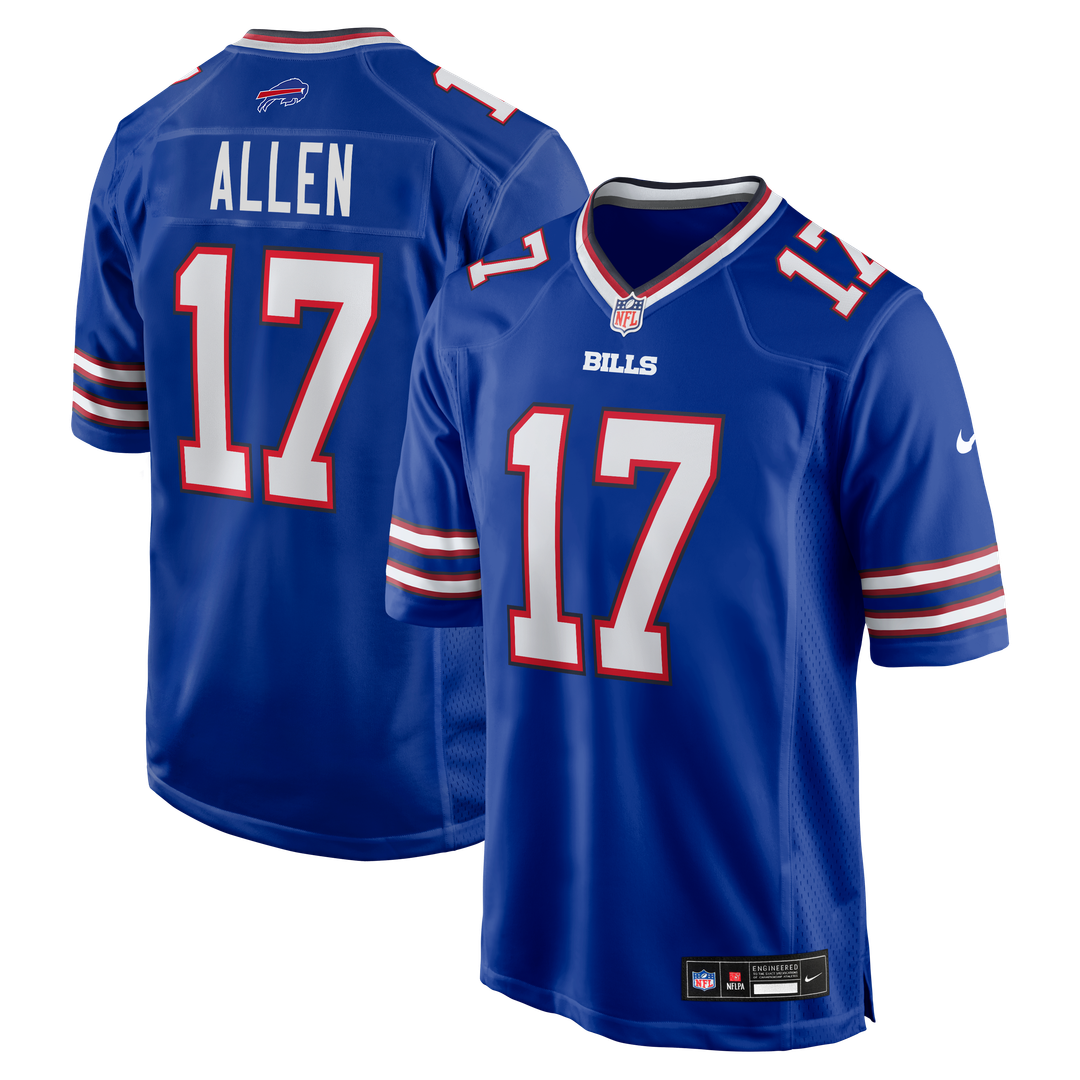 Men's Buffalo Bills Josh Allen Nike White Game Player Jersey product image 17