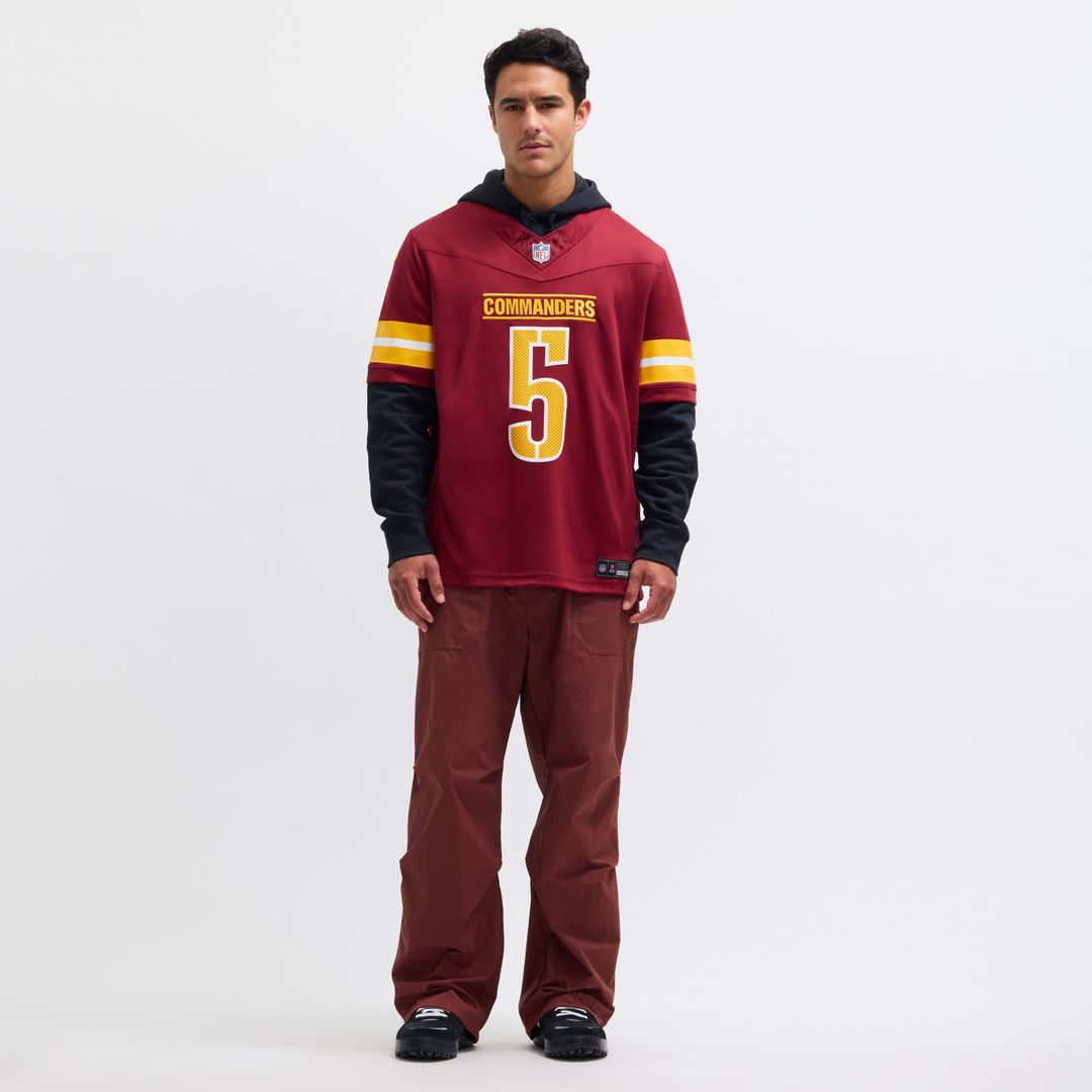 Men's Washington Commanders Jayden Daniels Nike White Vapor product image 22