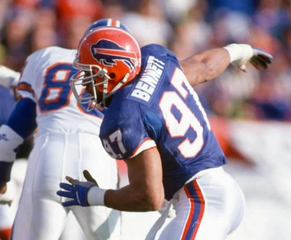 Cornelius Bennett Buffalo Bills NFL Mitchell & Ness Jersey product image 4, provided for visual reference and product detail