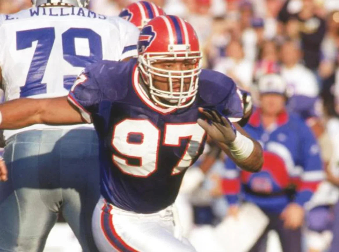Cornelius Bennett Buffalo Bills NFL Mitchell & Ness Jersey product image 5, provided for visual reference and product detail