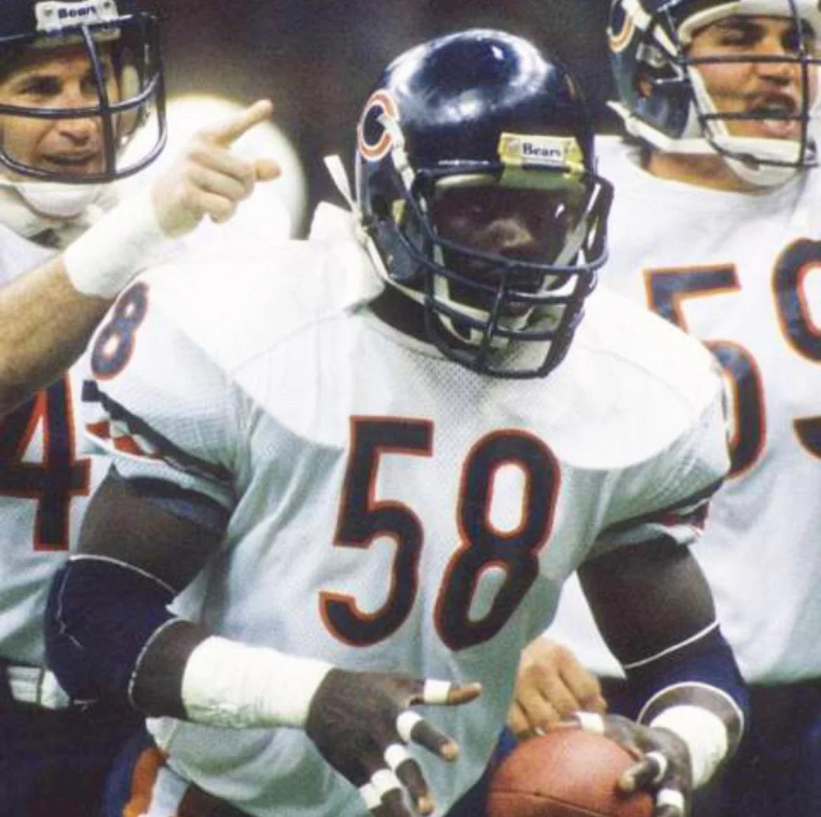 Wilber Marshall Chicago Bears NFL Mitchell & Ness Jersey product image 3, provided for visual reference and product detail
