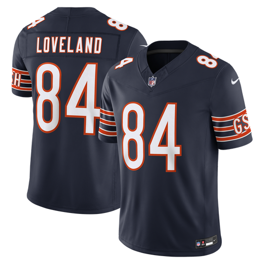 Men's Chicago Bears Colston Loveland Nike Navy Team Vapor product image 1
