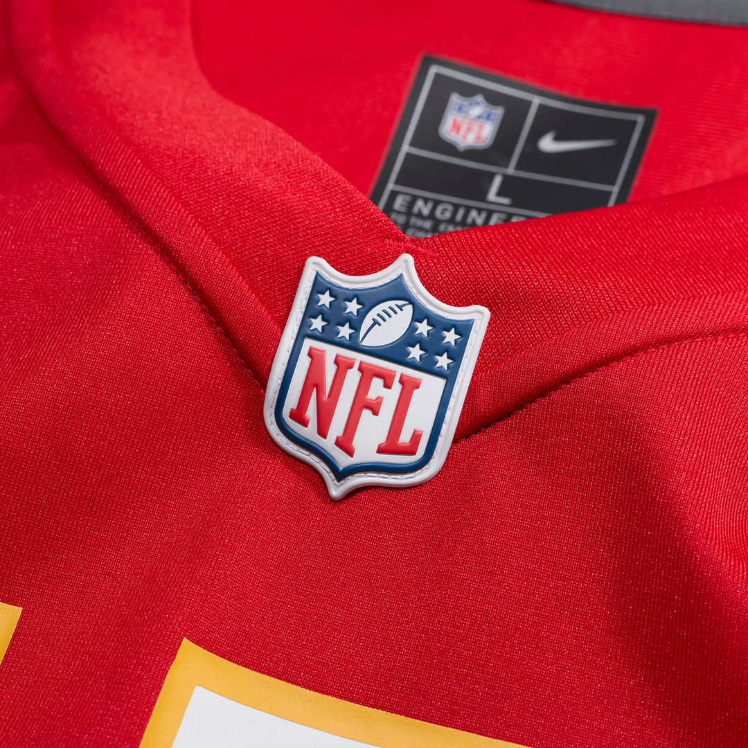 Men's Kansas City Chiefs Justin Fields Nike Red Game Jersey product image 6