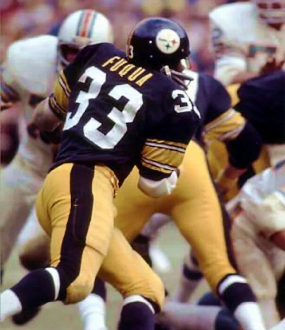 John Frenchy Fuqua Pittsburgh Steelers NFL Mitchell & Ness Jersey product image 4, provided for visual reference and product