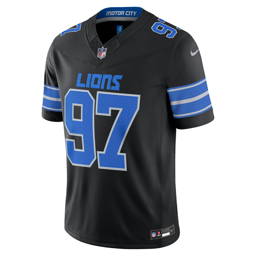 Men's Detroit Lions Aidan Hutchinson Nike White Vapor product image 11