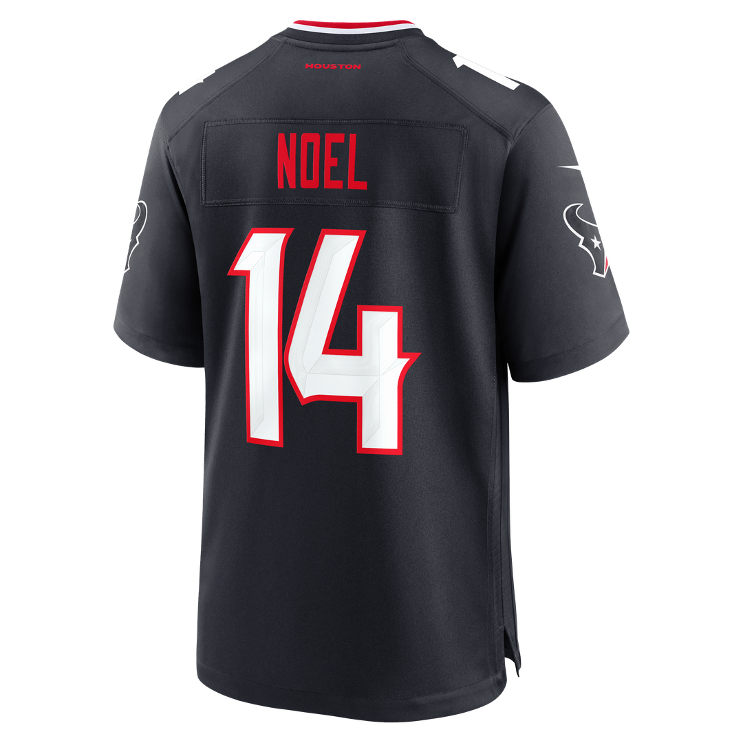 Men's Houston Texans Jaylin Noel Nike Navy Team Game Jersey product image 3