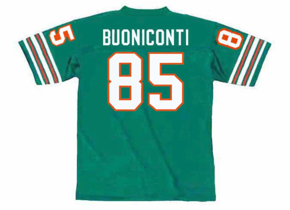 Nick Buoniconti Miami Dolphins NFL Mitchell & Ness Jersey product image 1, provided for visual reference and product detail