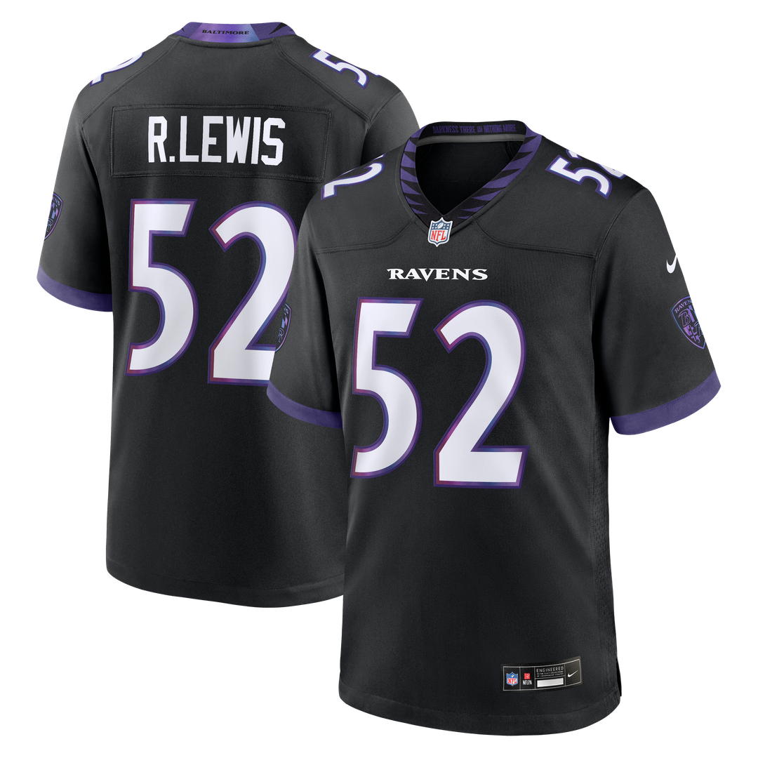 Men's Baltimore Ravens Ray Lewis Nike Black Alternate product image 1