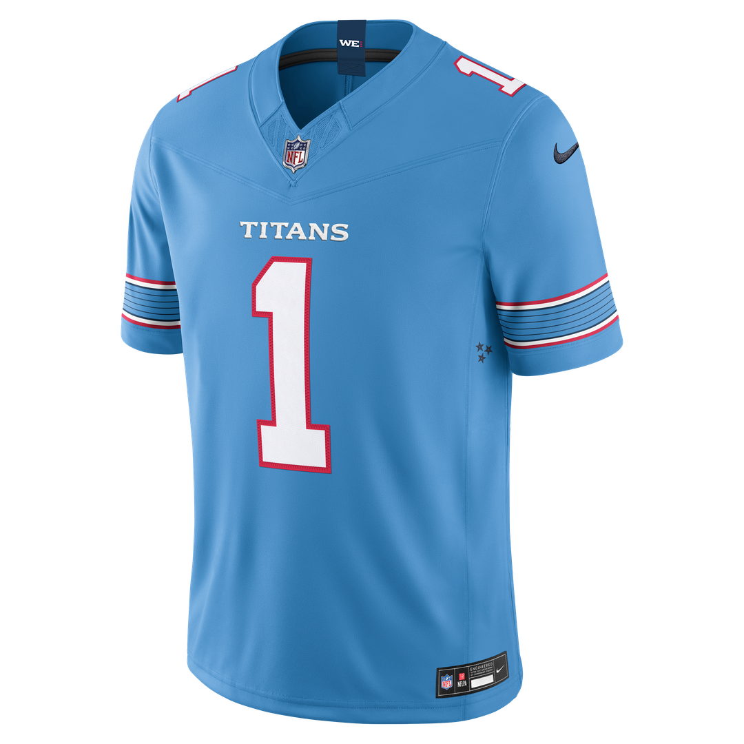 Men's Tennessee Titans Cameron Ward Nike Light Blue Team product image 2