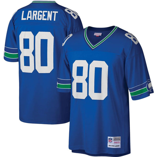 Men's Seattle Seahawks Steve Largent Mitchell & Ness Royal product image 1