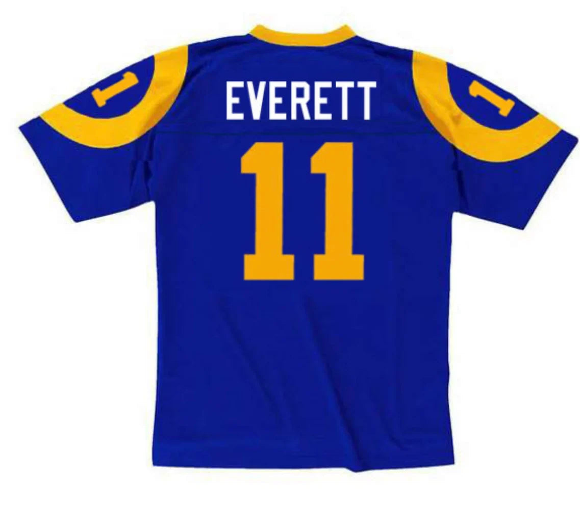 Jim Everett Los Angeles Rams NFL Mitchell & Ness Jersey product image 1, provided for visual reference and product detail