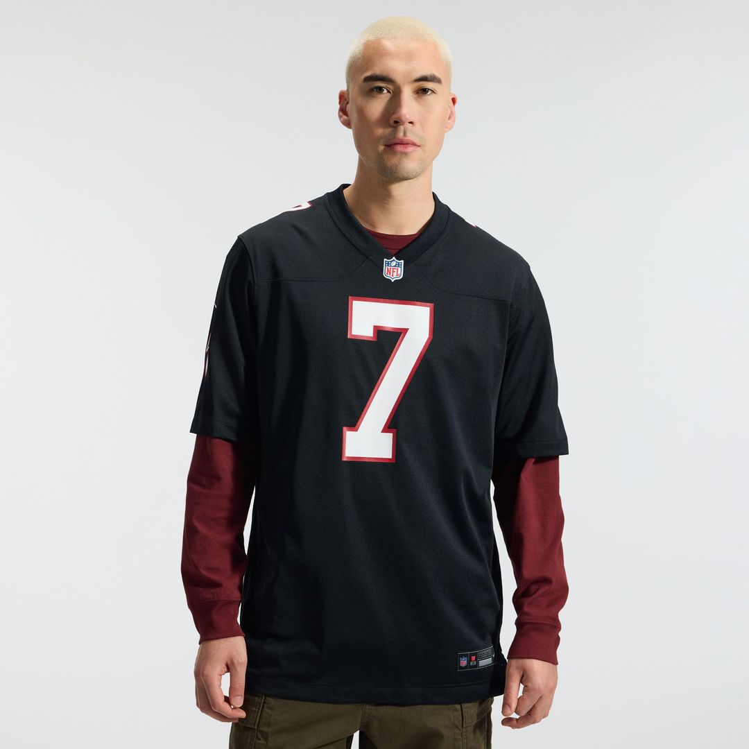 Men's Atlanta Falcons Bijan Robinson Nike Black Throwback product image 2