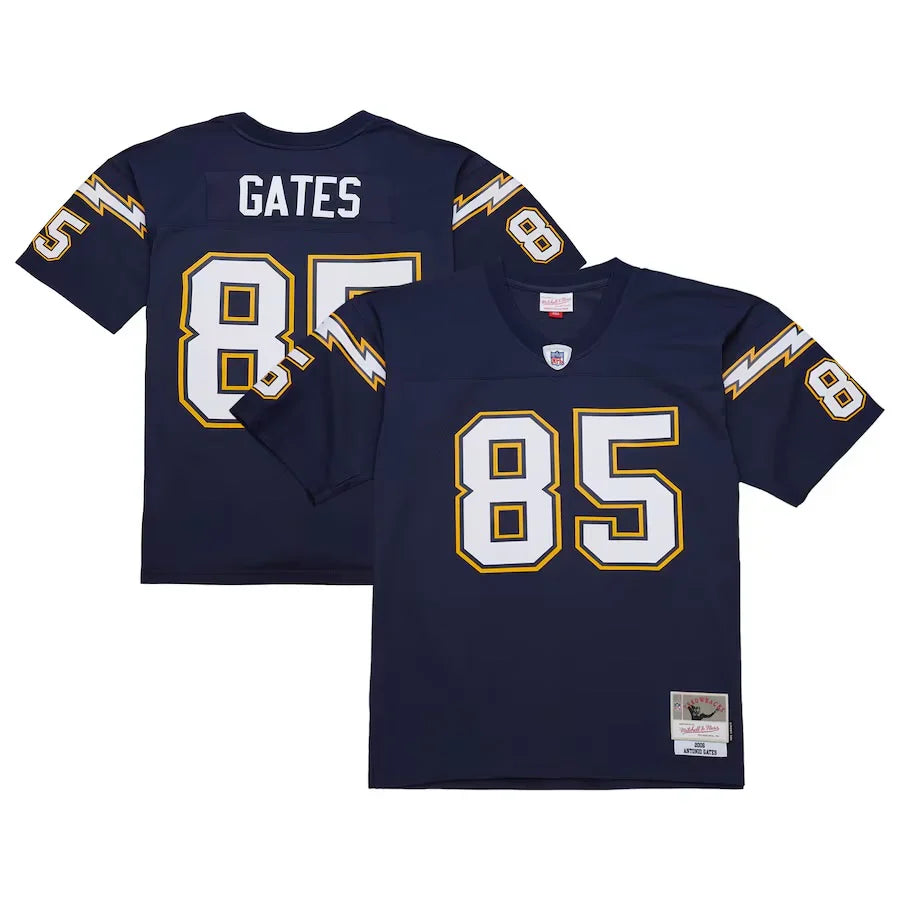 Antonio Gates Los Angeles Chargers Official NFL Mitchell & Ness product image 1, provided for visual reference and product