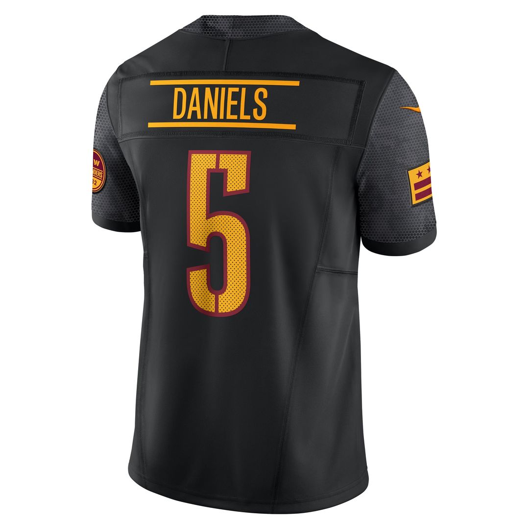 Men's Washington Commanders Jayden Daniels Nike White Vapor product image 16