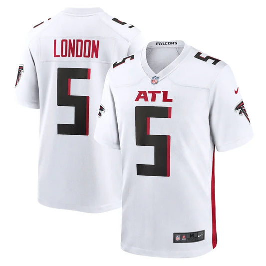 Drake London Atlanta Falcons Official NFL Nike Jersey product image 1, provided for visual reference and product detail
