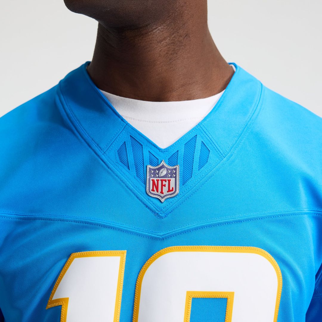 Men's Los Angeles Chargers Justin Herbert Nike Powder Blue product image 8