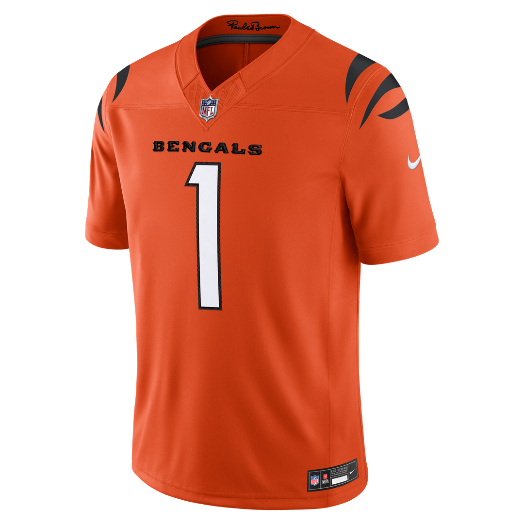Men's Cincinnati Bengals Ja'Marr Chase Nike White Vapor product image 11