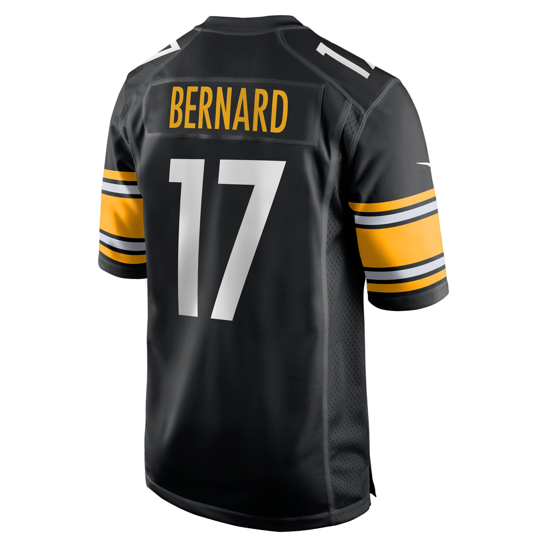 Men's Pittsburgh Steelers Germie Bernard Nike Black Game product image 5