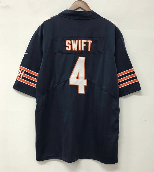 D’Andre Swift Chicago Bears official Nike NFL Jersey product image 1, provided for visual reference and product detail review