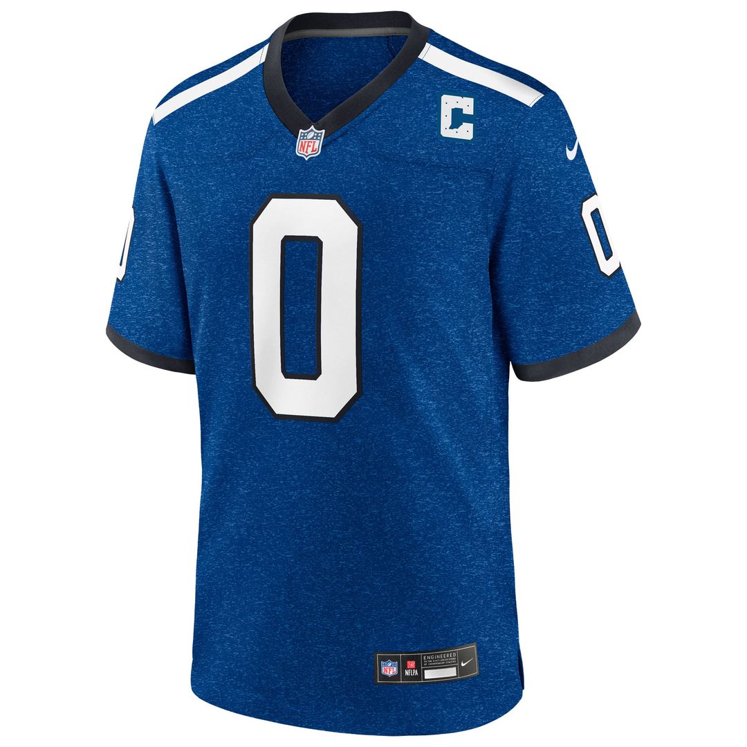 Men's Indianapolis Colts Camryn Bynum Nike Heather Royal product image 8