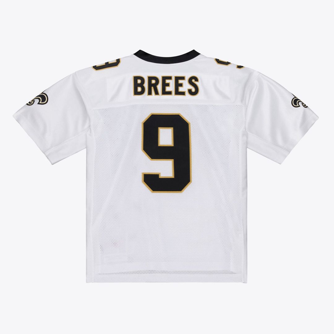 Men's New Orleans Saints Drew Brees Mitchell & Ness White product image 3