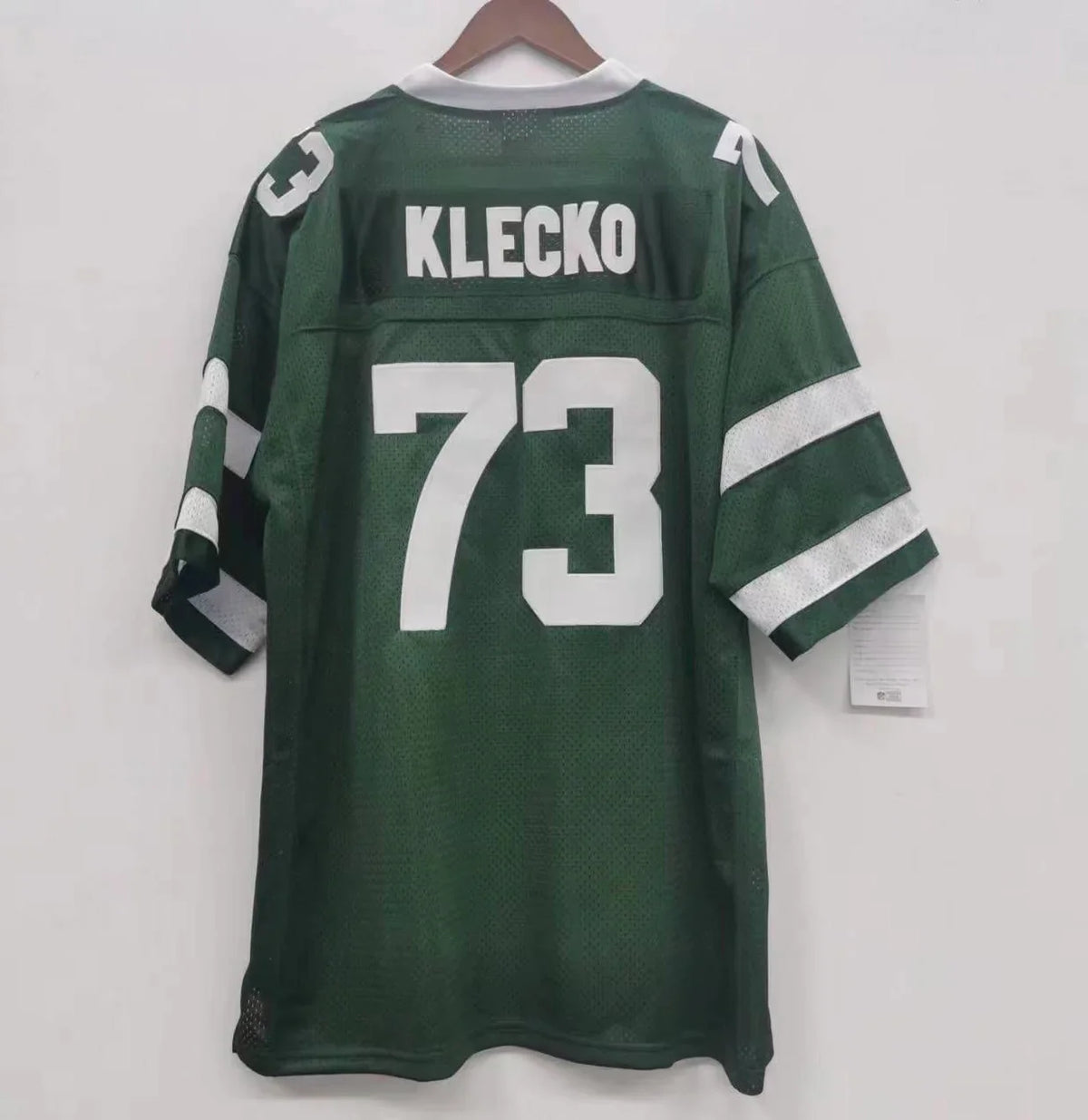 Joe Klecko New York Jets Jersey Mitchell & Ness Dark Green product image 1, provided for visual reference and product detail