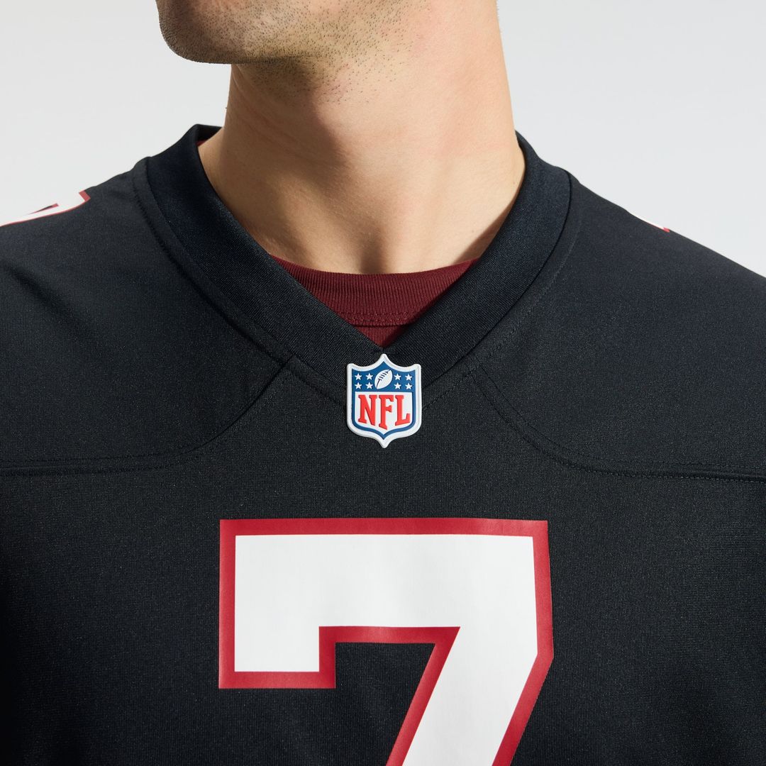 Men's Atlanta Falcons Bijan Robinson Nike Black Throwback product image 9