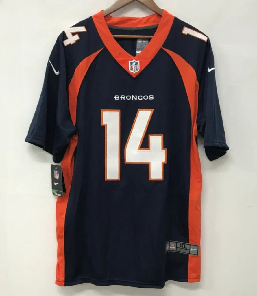 Courtland Sutton Denver Broncos NFL Jersey Nike blue product image 2, provided for visual reference and product detail review