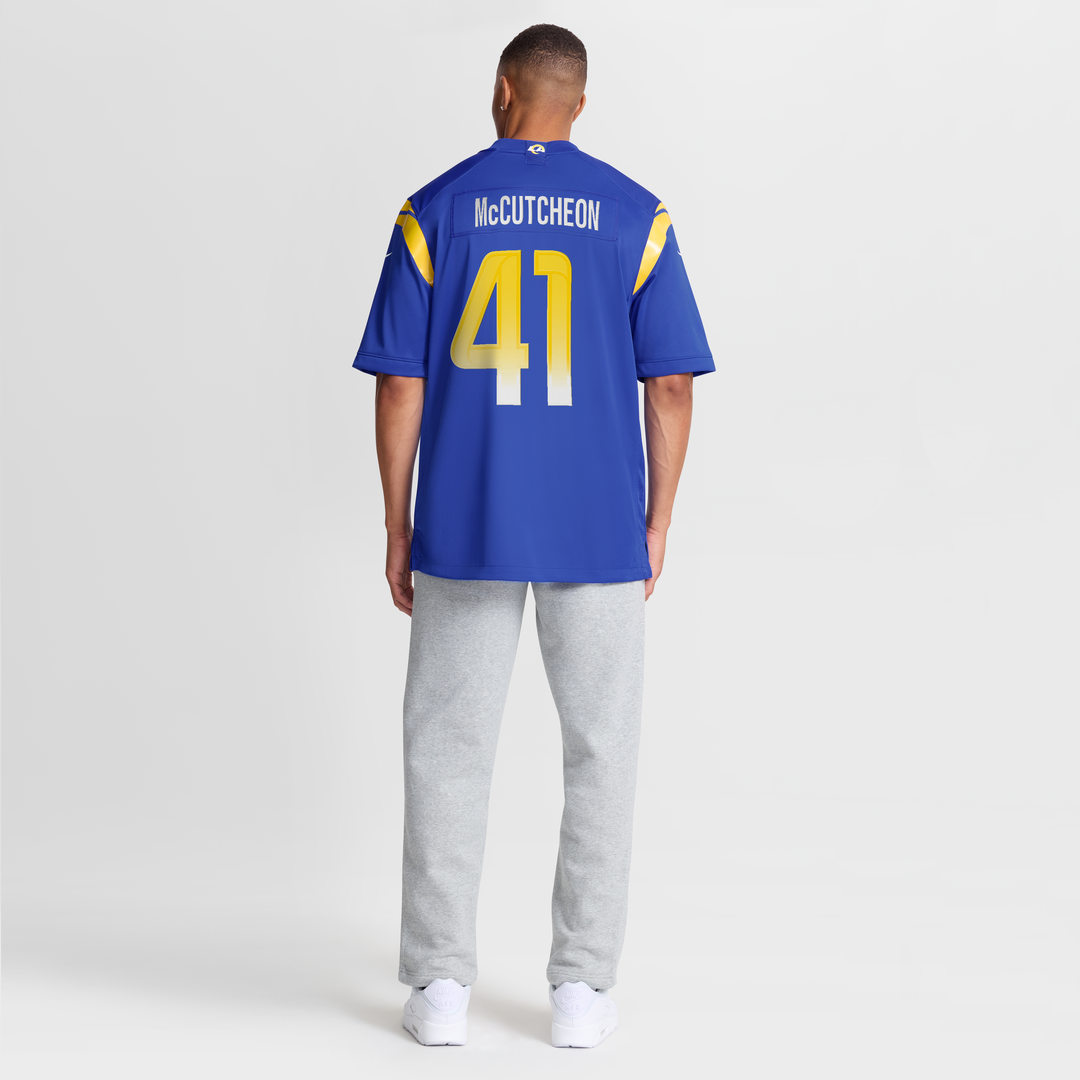 Men's Los Angeles Rams Cameron McCutcheon Nike Royal Game product image 8