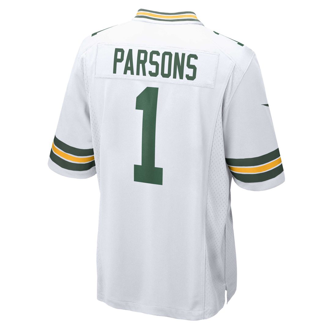 Men's Green Bay Packers Micah Parsons Nike White Game product image 7