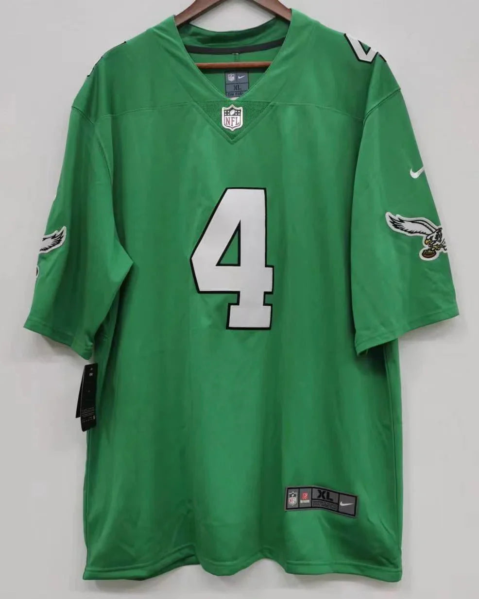 Jake Elliott Philadelphia Eagles Jersey Kelly Green product image 2, provided for visual reference and product detail review